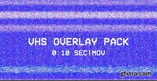 VHS Overlay Pack/Colorful TV Damage Pack 100387