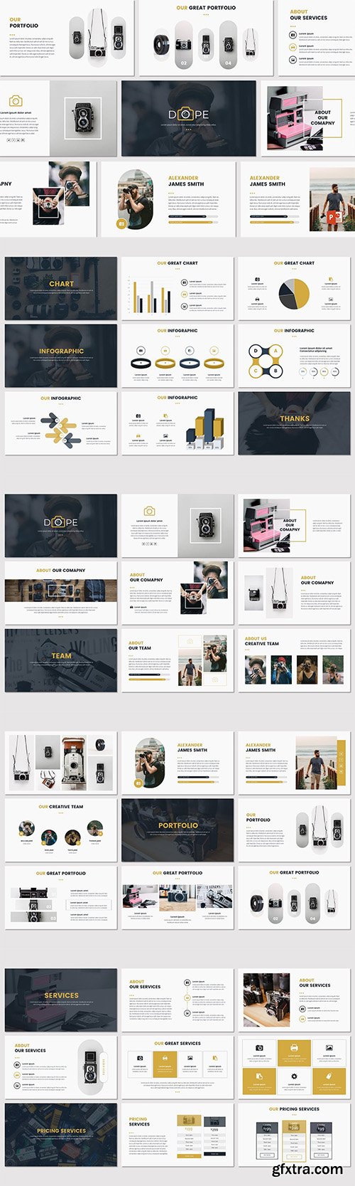 DOPE - Powerpoint, Keynote and Google Slides Template