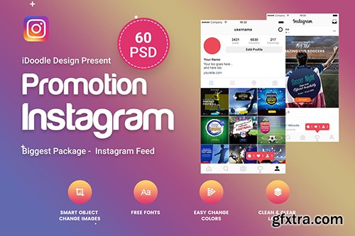 Promotion Instagram - 60 PSD