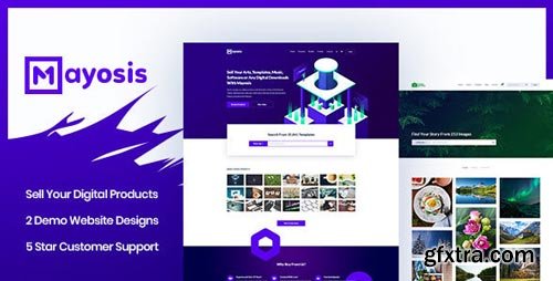 ThemeForest - Mayosis - Digital Marketplace WordPress Theme V.2.0 - 20210200