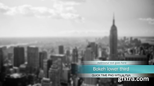 Bokeh Lower Thirds 97424