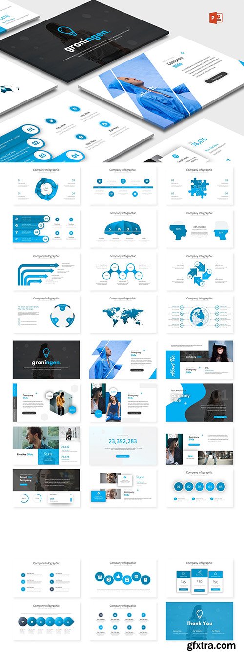 Groningen - Powerpoint, Keynote and Google Slides Template