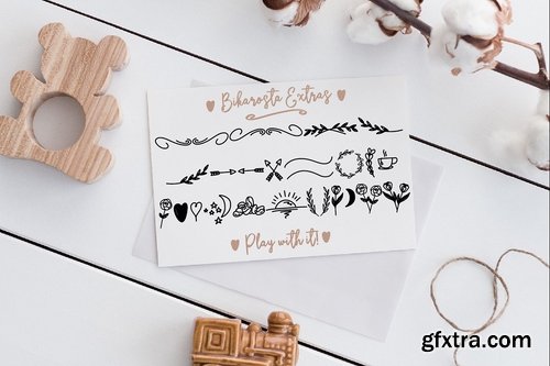 CM - Bikarosta Font Duo with Extras 2839110