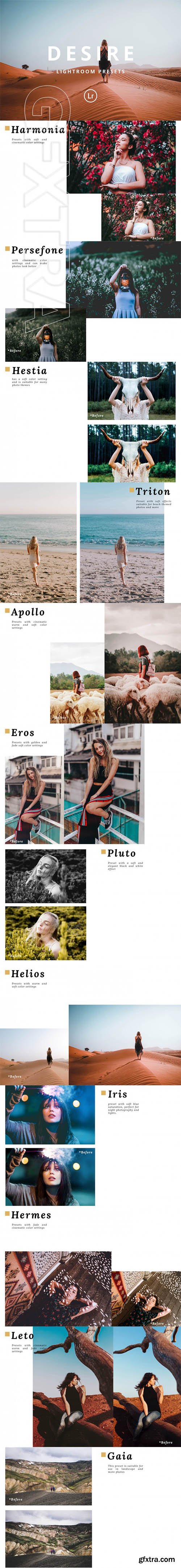 Desire Lightroom preset