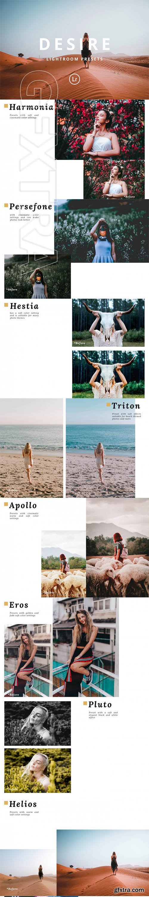 Desire Lightroom preset