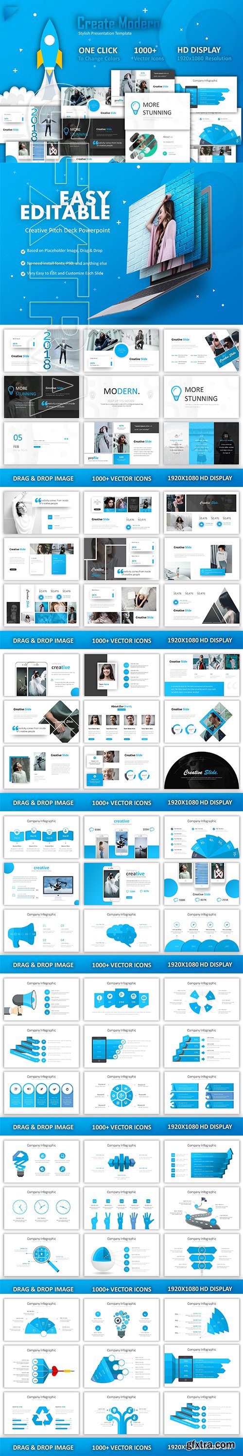 CreativeMarket - Creative Modern Marketing Powerpoint 2845883