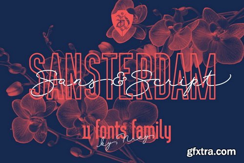 Sansterdam Font Family Sansterdam Font Family