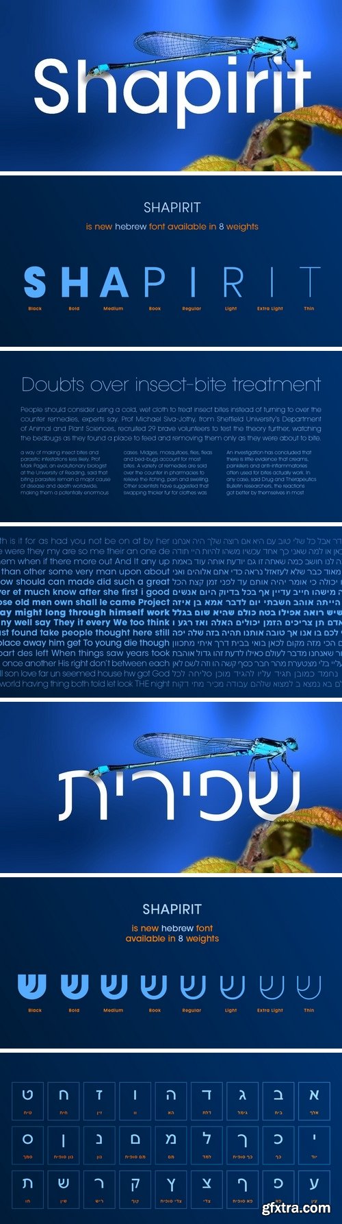 SHAPIRIT Font Family - 8 Fonts SHAPIRIT Font Family - 8 Fonts