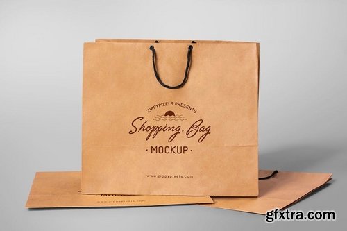 8 Appealing Shopping Bag Mockups