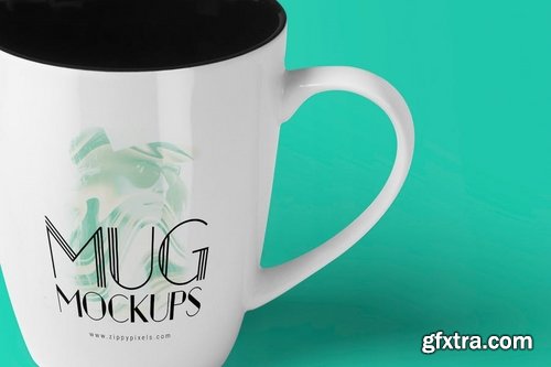 6 Ceramic Mug Mockups