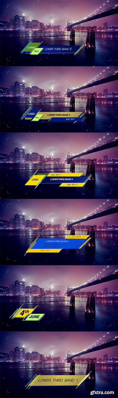 Parallax Lower Third Pack 96765