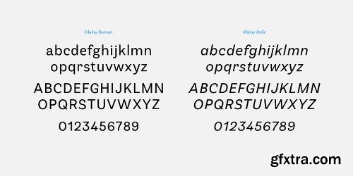 Klainy Font Family - 16 Fonts