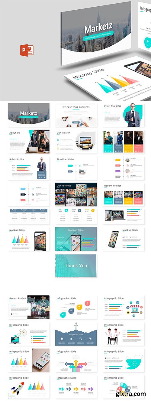Marketz - Powerpoint,Keynote and Google Slides Template
