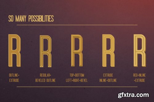 Oblivium Font Family - 12 Fonts