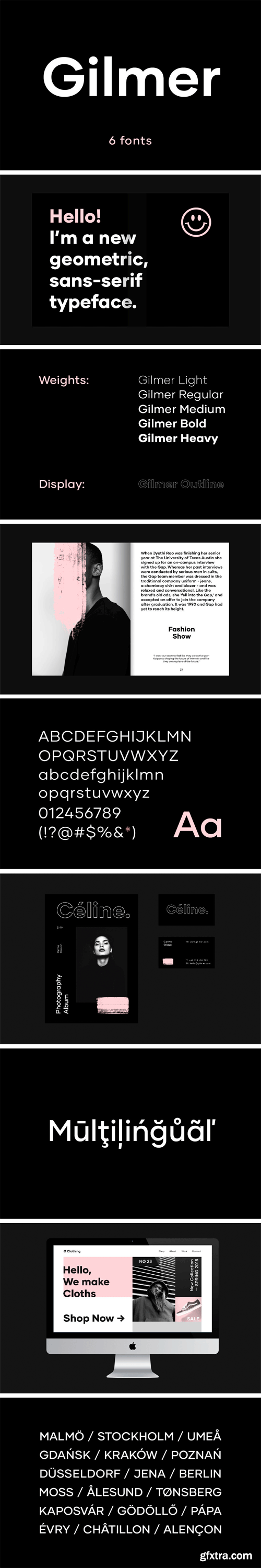 Gilmer Font Family