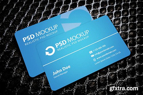Fresh Business Card Mockup #3 Fresh Business Card Mockup #3