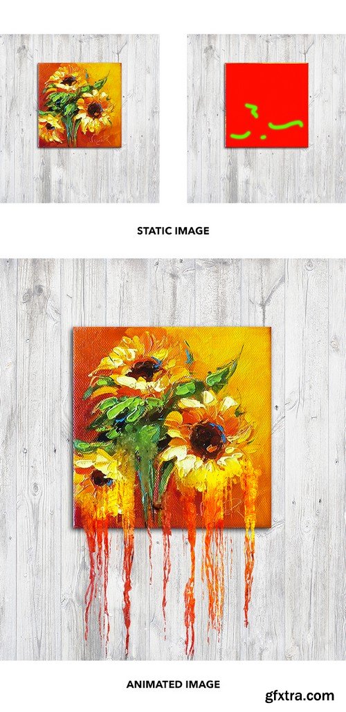 Graphicriver - Gif Animated Liquid Paint Photoshop Action 22245761