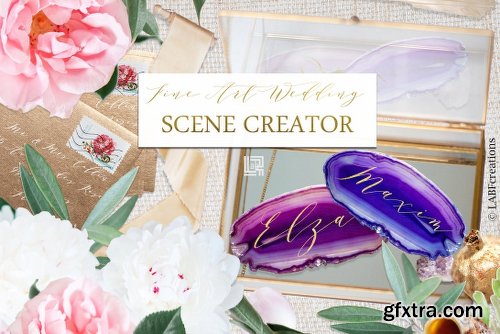 CreativeMarket FineArt Wedding Scene Creator 2612305