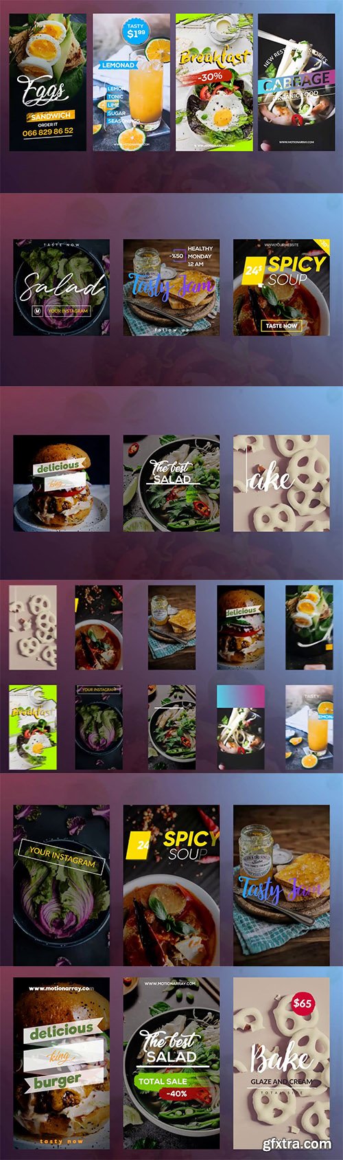 Instagram Food Stories And Promo 96827