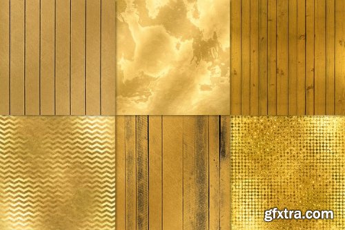 CreativeMarket 240+ Gold Background Texture Pack 2136017