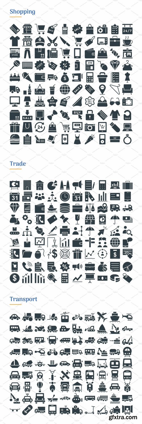 4830 Glyph Icons EPS PNG 2202738