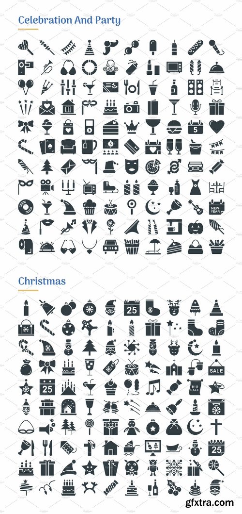 4830 Glyph Icons EPS PNG 2202738