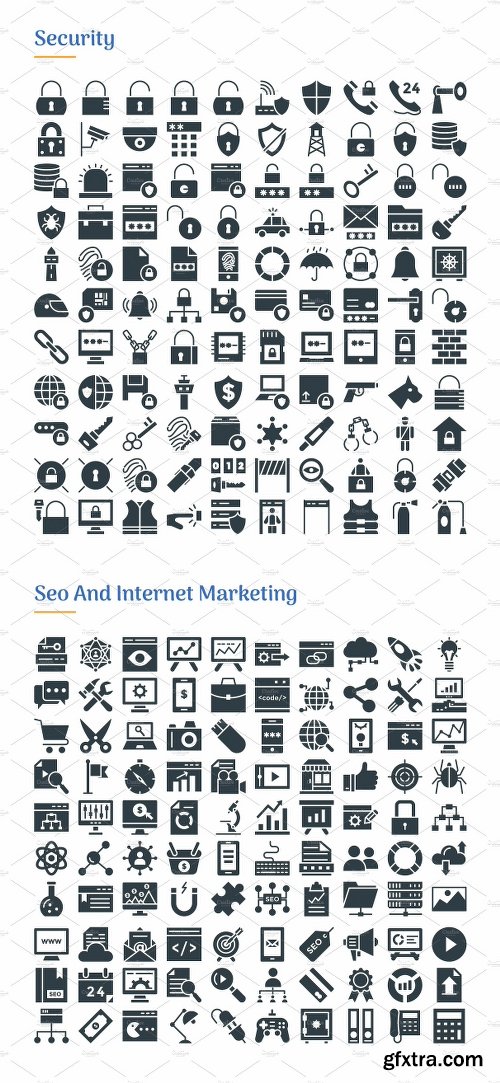 4830 Glyph Icons EPS PNG 2202738