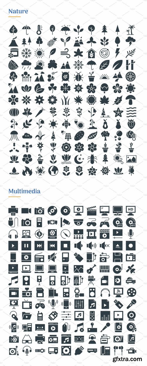 4830 Glyph Icons EPS PNG 2202738