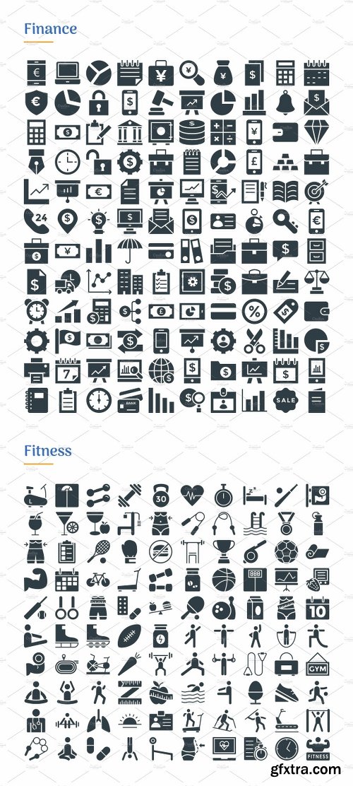 4830 Glyph Icons EPS PNG 2202738