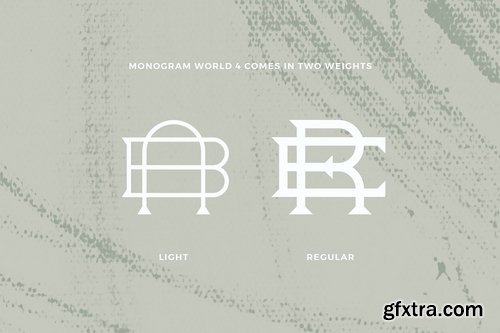 CM - Monogram World 4 Font 2869334