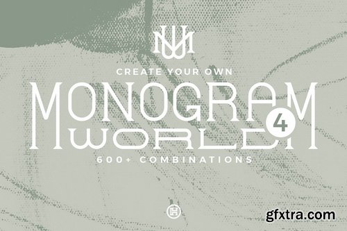 CM - Monogram World 4 Font 2869334