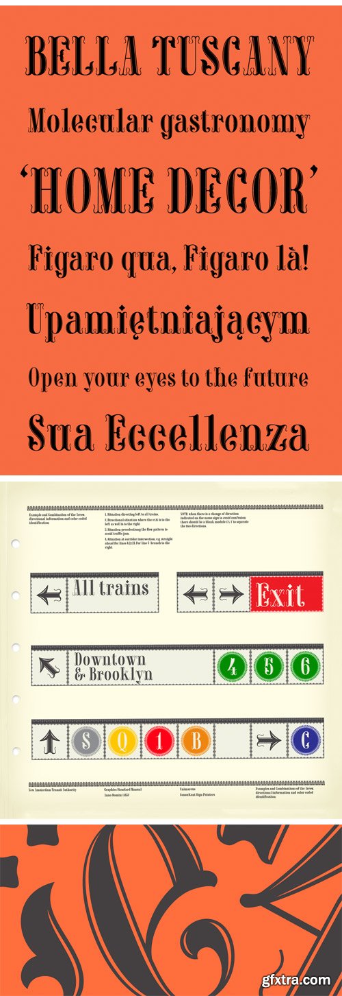 Decoro Tuscan Font