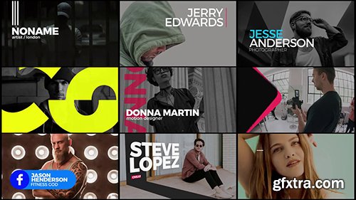 Modern Lower Thirds 96094