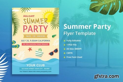 Summer Party Flyer