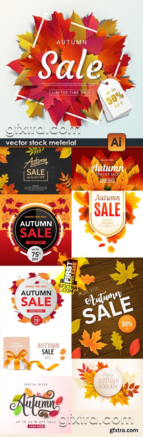 Autumn sales maple leaf and decorative bow design