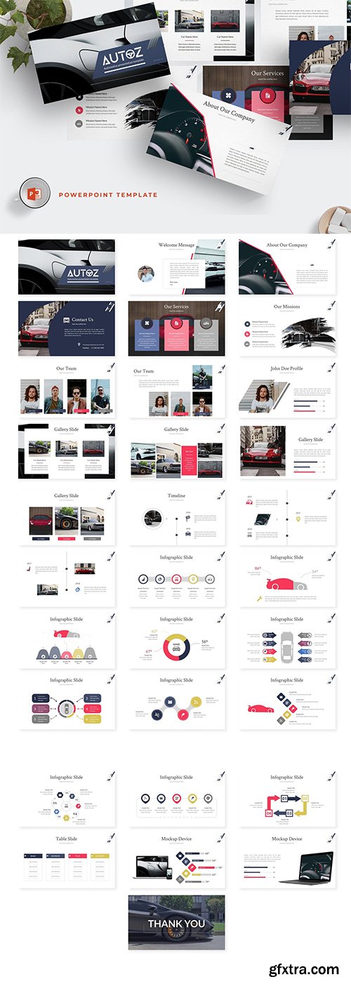 Autoz - Powerpoint Template