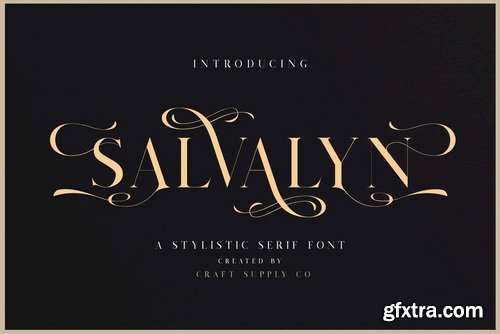 Salvalyn Font Salvalyn Font