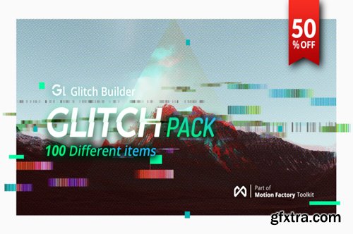 Videohive Glitch Pro | Essential Glitch Effects Pack 21858621