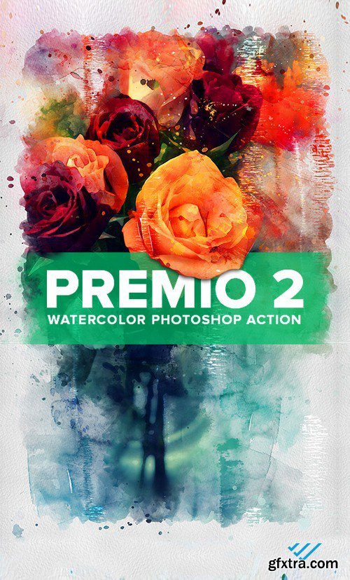 Graphicriver - Premio 2 Watercolor Photoshop Action 22256947