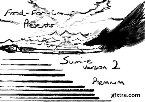 Sumi-e Brushes Version 2 - Premium Set Sumi-e Brushes Version 2 - Premium Set