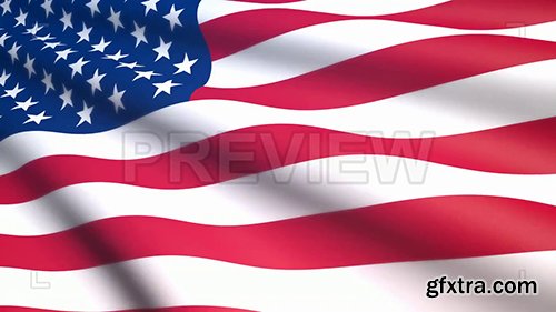 Billowing United States Flag 92256