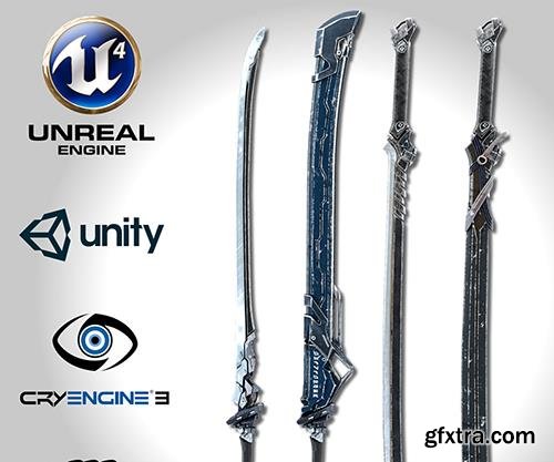Cubebrush - Sci-fi Swords Pack 1 Cubebrush - Sci-fi Swords Pack 1