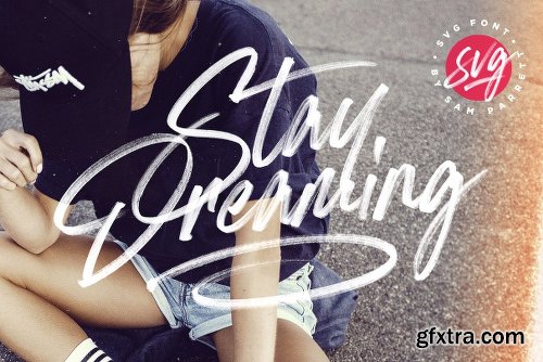 CreativeMarket Stay Dreaming SVG Font 2784491