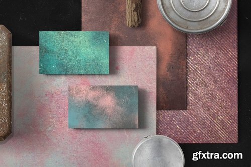 CreativeMarket 80 Vintage &amp; Metallic Textures 2867456