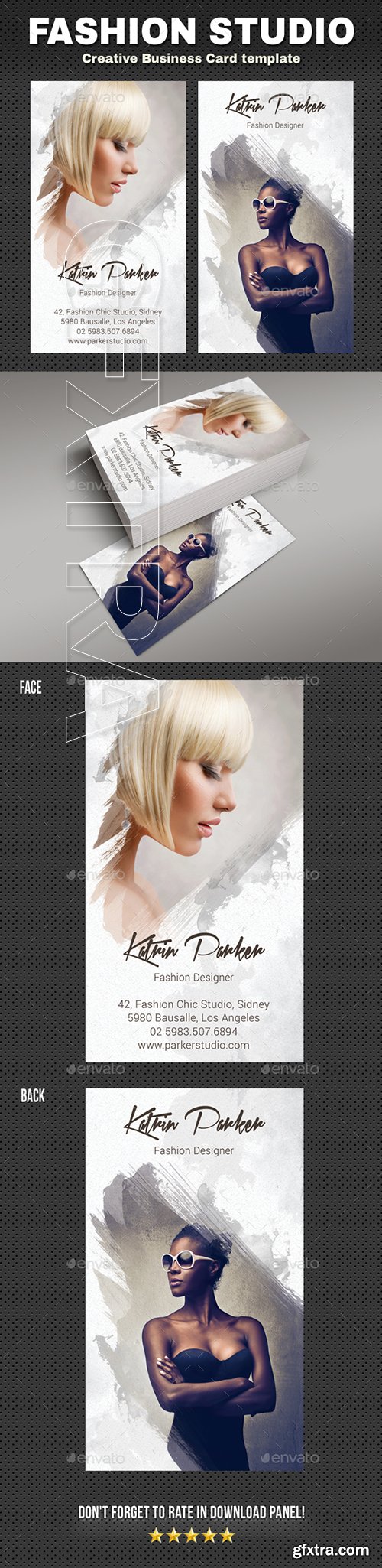 GraphicRiver - Fashion Studio Business Card 22480383