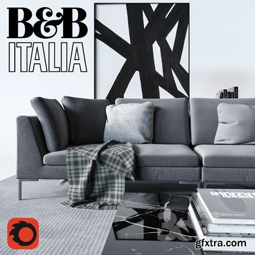 B & B Italia Sofa Charles