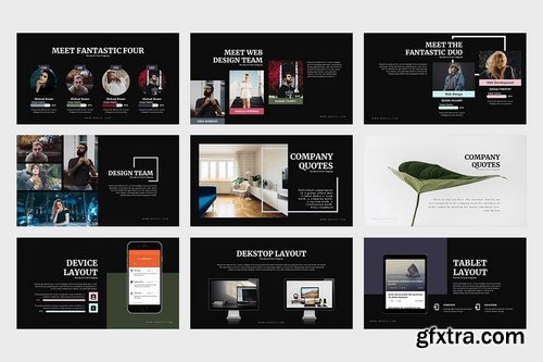 Brutto  Real Estate Powerpoint Template