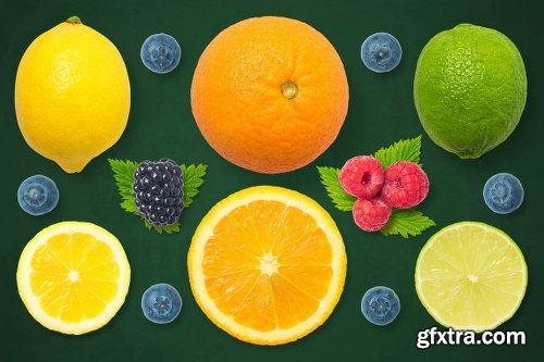 1050+ Isolated Food Items + Premade Scenes