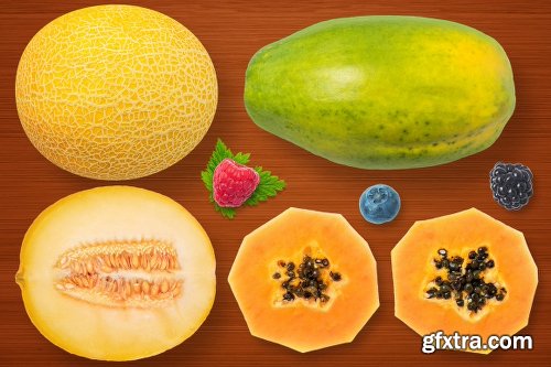 1050+ Isolated Food Items + Premade Scenes