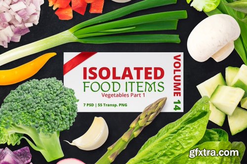 1050+ Isolated Food Items + Premade Scenes